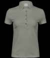 T1441 1441 Tee Jays Ladies Pima Cotton Interlock Polo Shirt Sage colour image